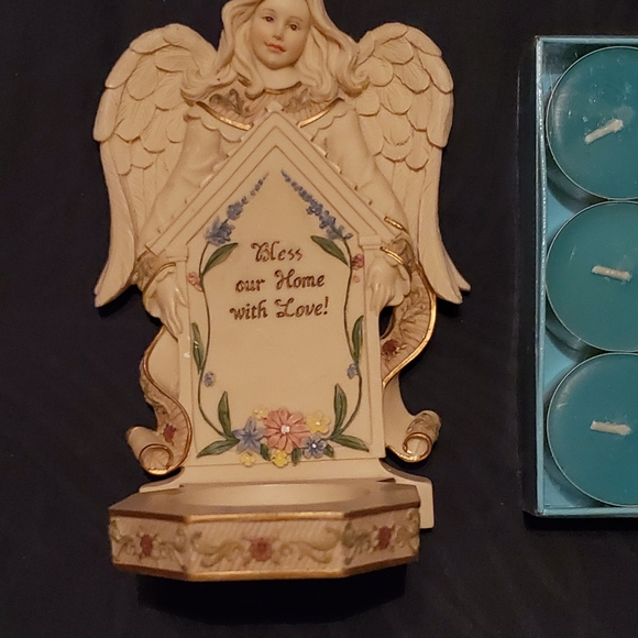 Sarah's Angel's tealight set - Picture 2 of 4